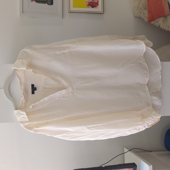 J. Crew Tops - J.Crew Cream Blouse